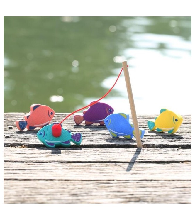 Pesca magnética para el baño
