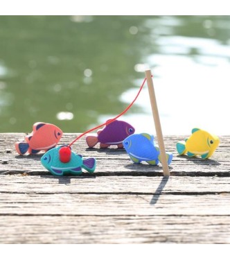 Pesca magnética para el baño