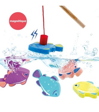 Pesca magnética para el baño