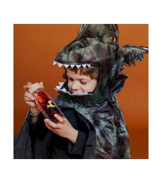 Botella Sensorial dinosurio