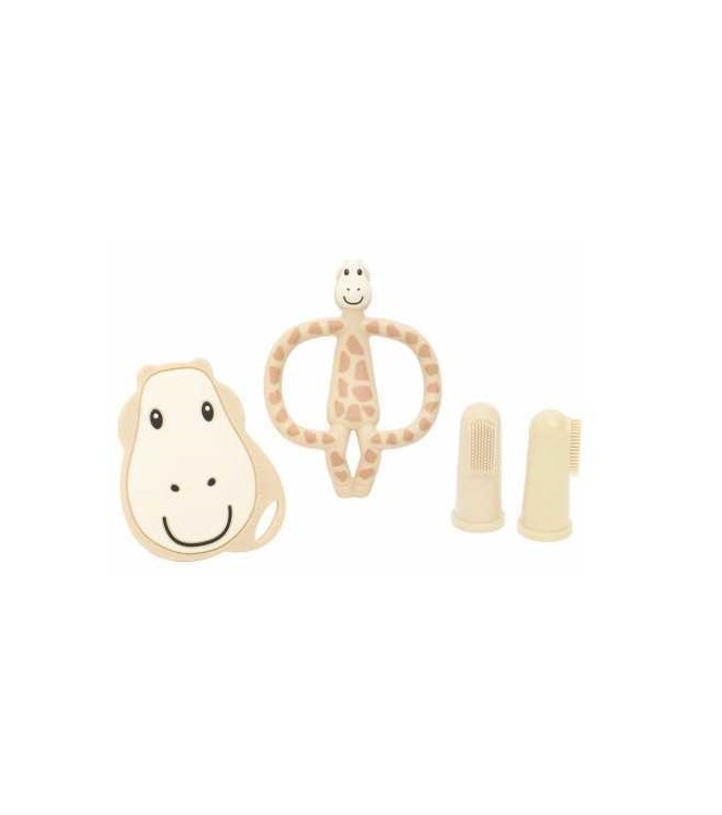 set de regalo inicio denticion beig