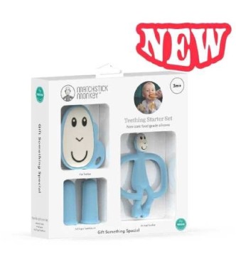 set de regalo inicio denticion azul