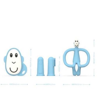 set de regalo inicio denticion azul