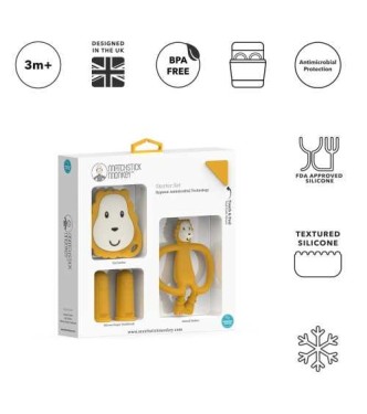 set de regalo inicio denticion amarillo