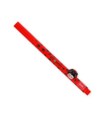 Bolígrafo Gel con Animal Ladybug