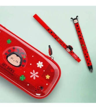 Bolígrafo Gel con Animal Ladybug