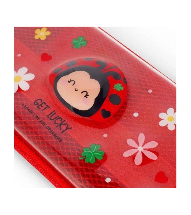 Estuche Transparente Rígido Ladybug