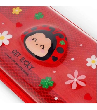 Estuche Transparente Rígido Ladybug