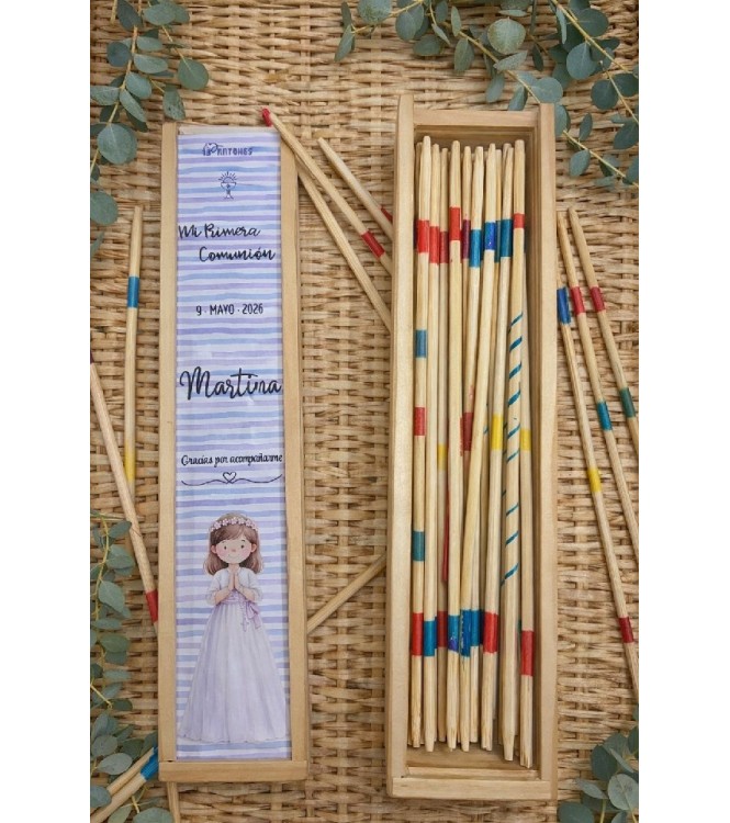 Mikado en estuche de madera