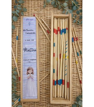 Mikado en estuche de madera