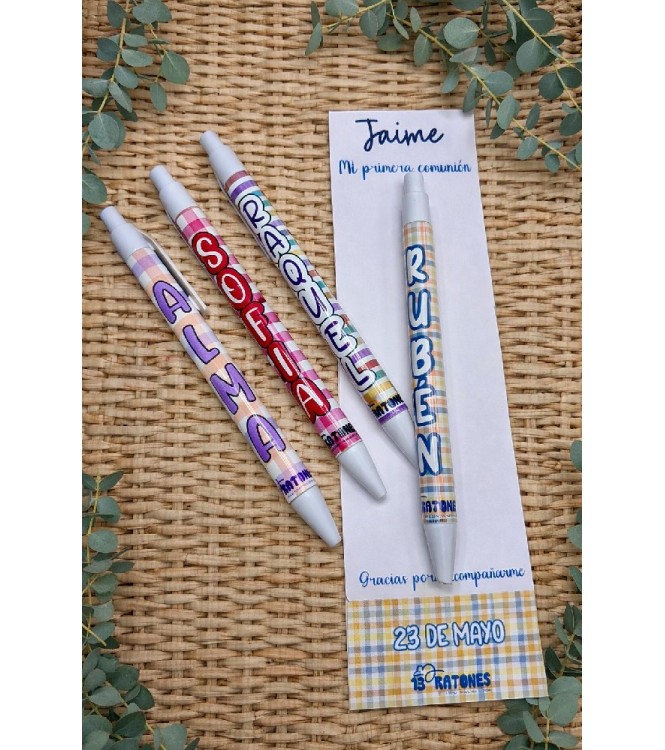 Bolígrafo personalizado