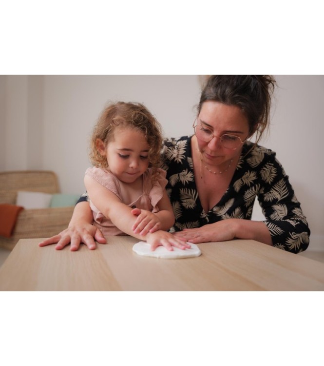 Caja Huella de Bebé Cuadrada