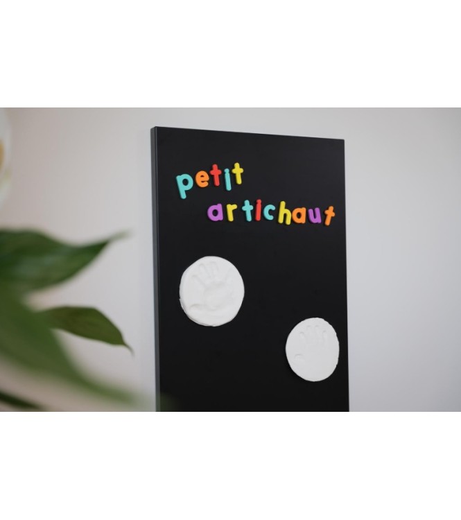 Caja Huella de Bebé Cuadrada