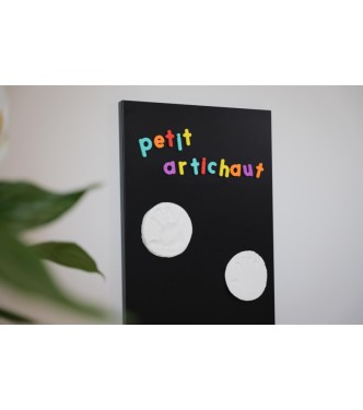 Caja Huella de Bebé Cuadrada