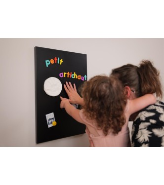 Caja Huella de Bebé Cuadrada