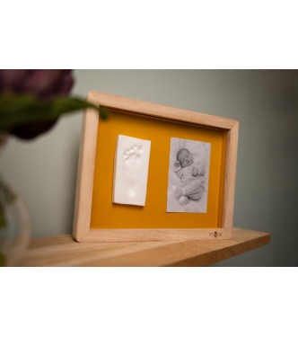 Marco Clásico - Daisy Ochre