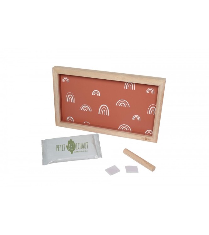 Marco 2 huellas - Rainbow Terracotta