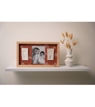 Marco 2 huellas - Rainbow Terracotta