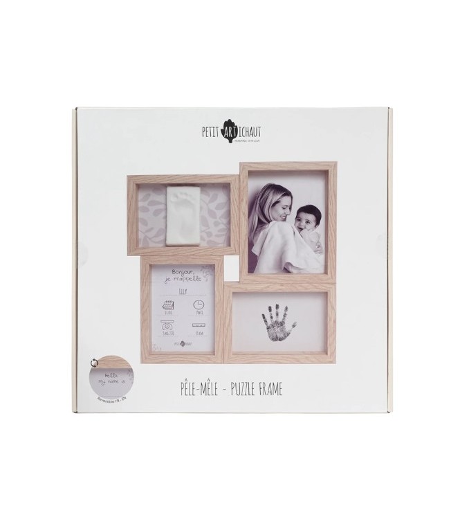 Marco Portafotos Puzzle - Ivy Grey