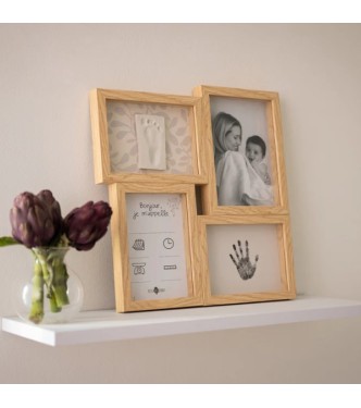 Marco Portafotos Puzzle - Ivy Grey