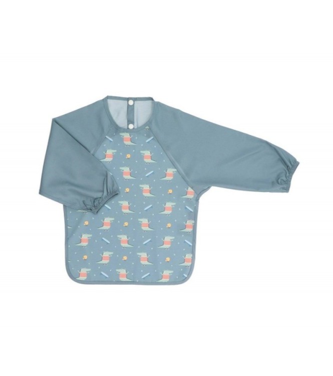 Babero con mangas Croc