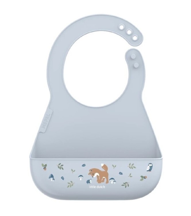 Forest friends - Babero silicona