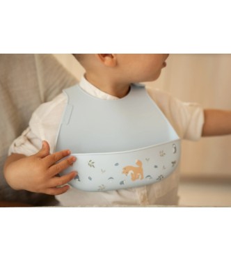 Forest friends - Babero silicona