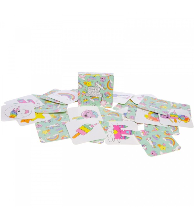 Mini juego de memoria Unicornio
