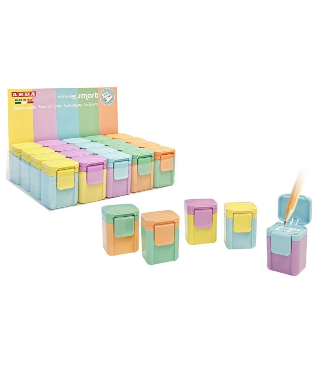 Sacapuntas Doble Smart Pastel