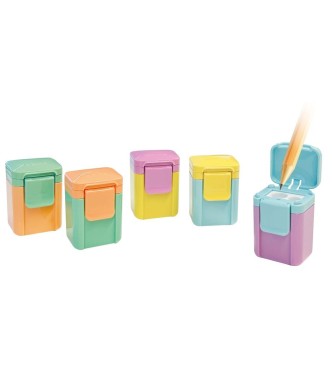 Sacapuntas Doble Smart Pastel