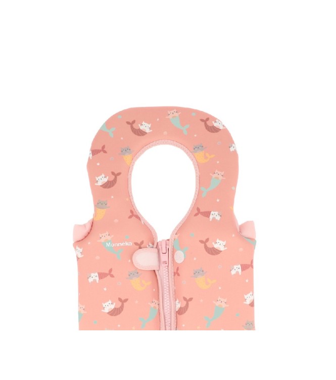 Chaleco Flotador Aprendizaje Mermaid Cat