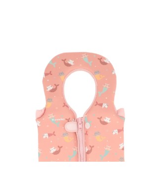 Chaleco Flotador Aprendizaje Mermaid Cat