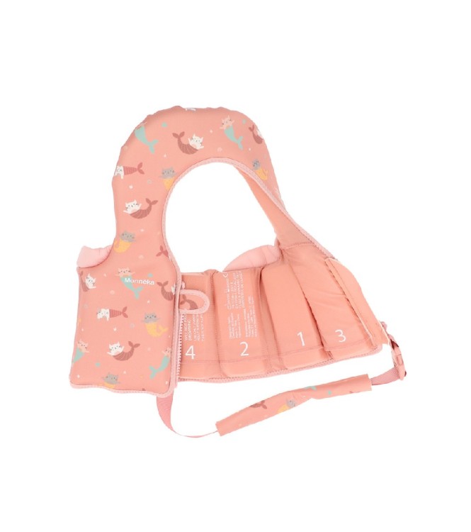 Chaleco Flotador Aprendizaje Mermaid Cat