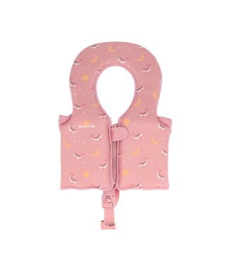 Chaleco Flotador Aprendizaje Whale Pink