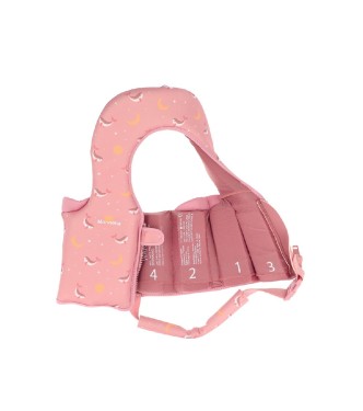 Chaleco Flotador Aprendizaje Whale Pink