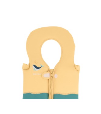 Chaleco Flotador Aprendizaje Whale Teal