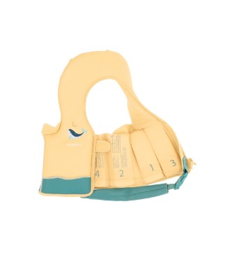 Chaleco Flotador Aprendizaje Whale Teal