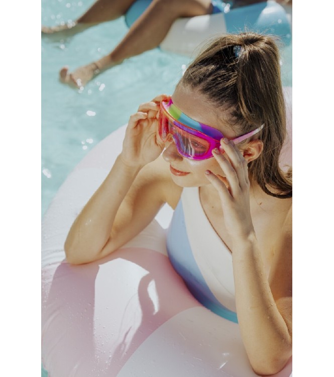 Gafas de buceo Pixel pink