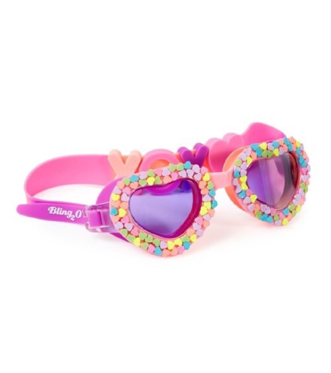 Gafas de buceo pastel heart shape