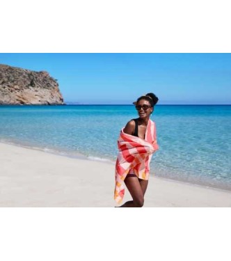 Toalla Dock y Bay Cabana Rasperry