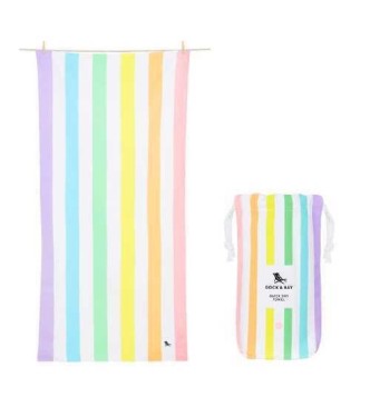 Toalla Dock y Bay Rainbow Pastel XL