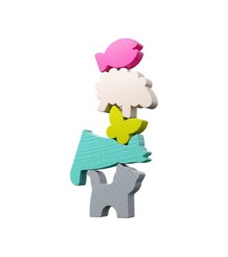 Stacking Challenge Animals
