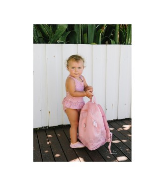 Mochila Antiarena Whale Pink