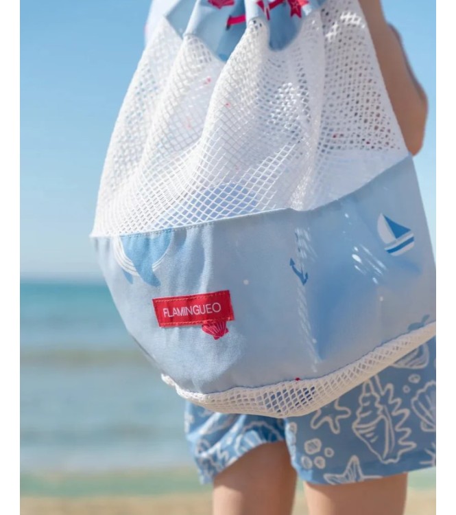 Mochila Antiarena Bubble Flamingueo