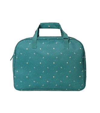 Bolso de Playa con Rejilla Whale Teal