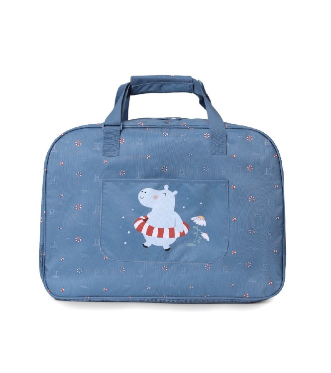 Bolso de Playa con Rejilla Hippos