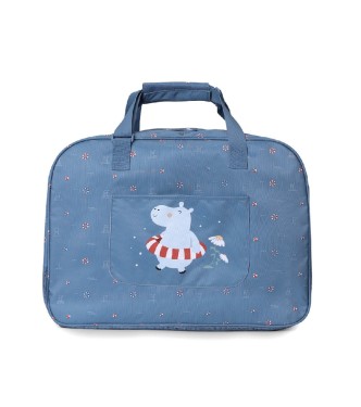 Bolso de Playa con Rejilla Hippos