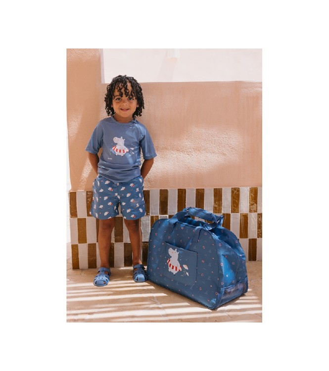 Bolso de Playa con Rejilla Hippos