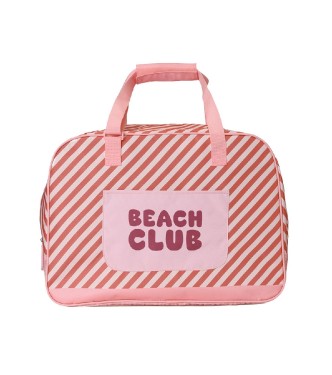 Bolso de Playa con Rejilla Stripes Bloom
