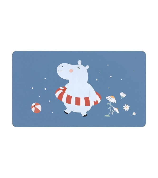 Toalla Playa Microfibra Hippos Personali